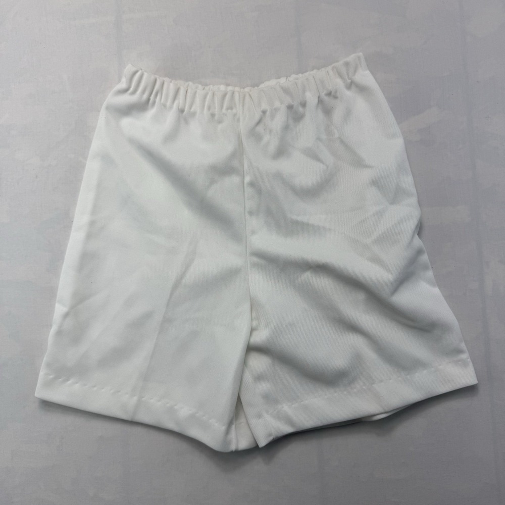 Vintage ILGWU White Shorts Womens Large USA Made Tennis Lounge